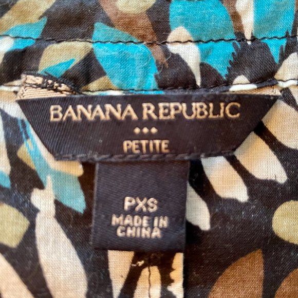 *NOT FOR SALE/SOLD* Banana Republic Sleeveless Blouse (Sz PXS) - Picture 4 of 4